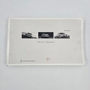 2015 Lincoln MKS Owner's Manual OEM Factory Original Guide Book